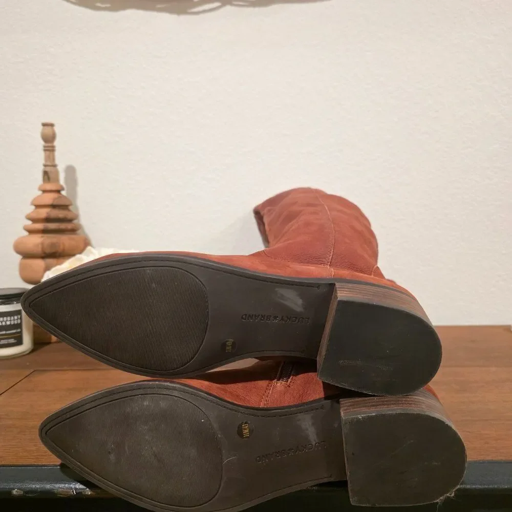 Lucky Brand Kitrie Boots Sz 11